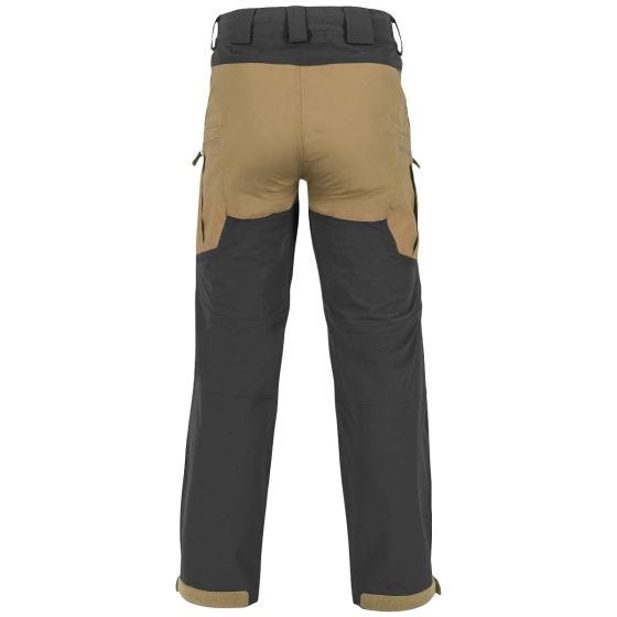Calças Helikon Hybrid Outback DuraCanvas - Coyote/Preto
