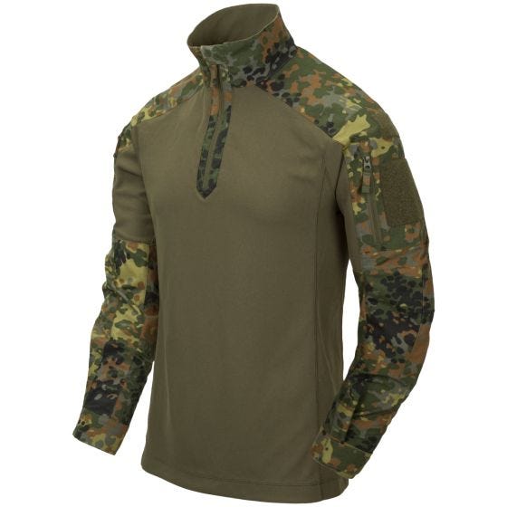 Camisa Helikon MCDU Combat Ripstop - Flecktarn