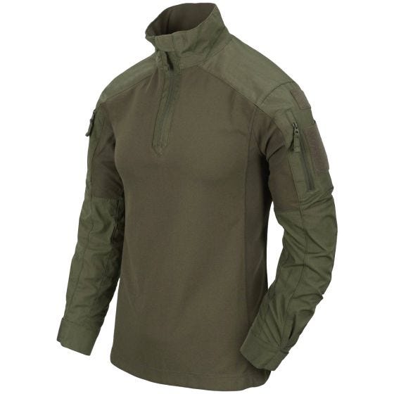 Camisa Helikon MCDU Combat Ripstop - Verde Azeitona