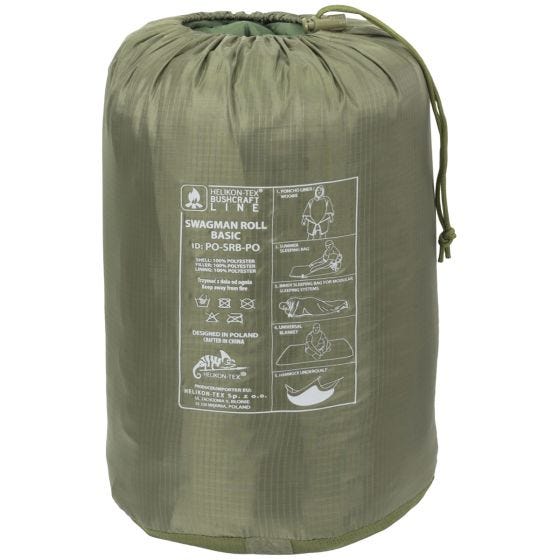 Poncho Helikon Swagman Roll Basic - Verde Azeitona