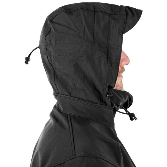 Casaco Softshell Helikon Gunfighter - Preto