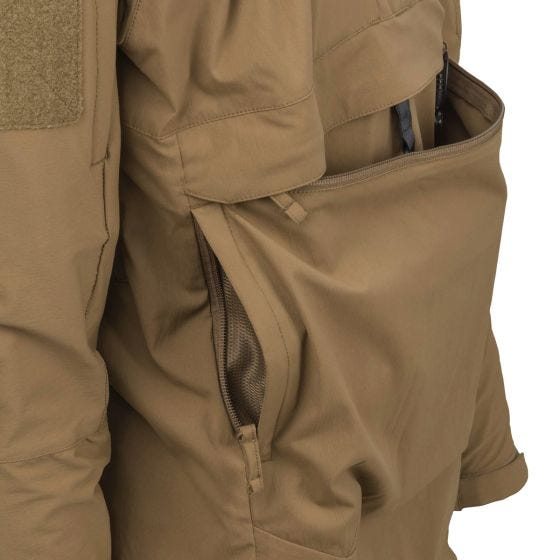 Casaco Softshell Helikon Anorak Mistral - Mud Brown