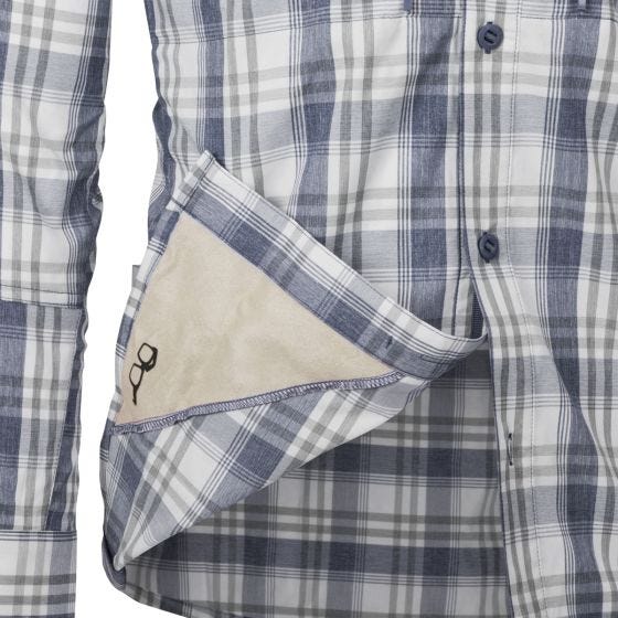 Camisa Helikon Trip - Indigo Xadrez