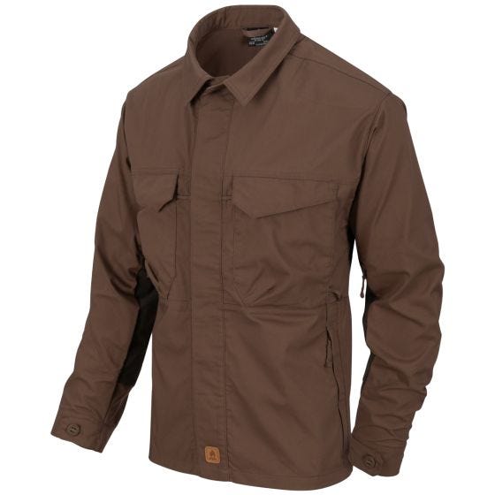 Camisa Helikon Woodsman - Earth Brown/Black A