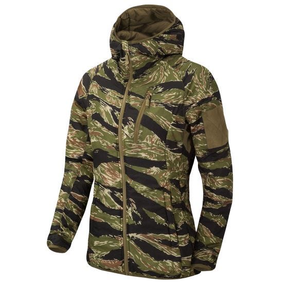 Casaco com Capuz Helikon Wolfhound Mulher - Tiger Stripe