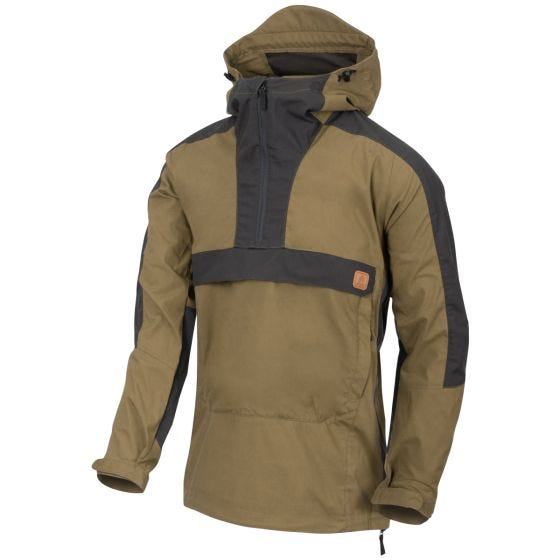 Casaco Anoraque Helikon Woodsman - Coyote/Ash Grey