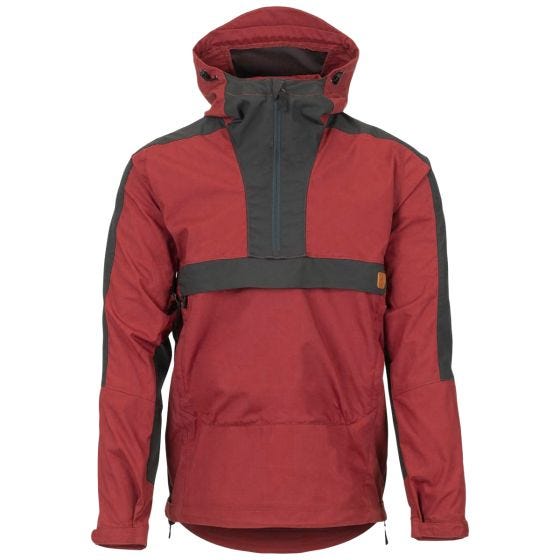 Casaco Anoraque Helikon Woodsman - Crimson Sky/Ash Grey