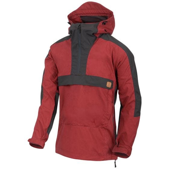 Casaco Anoraque Helikon Woodsman - Crimson Sky/Ash Grey