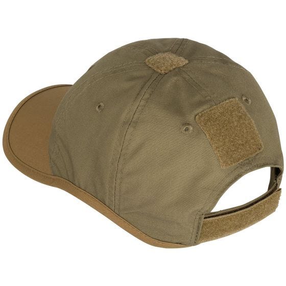 Boné Helikon Logo Ripstop de Polialgodão - Adaptive Green/Coyote