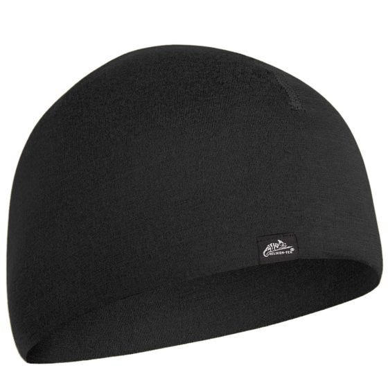Boné gorro Helikon Merino - Preto
