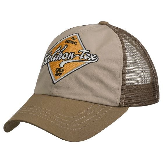 Boné Helikon Trucker - Khaki/Brown
