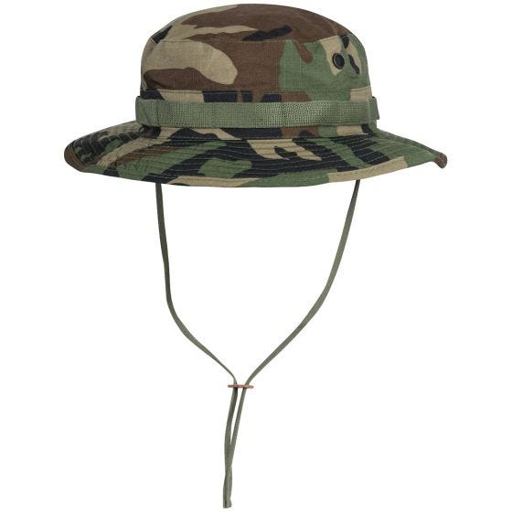 Chapéu Boonie Helikon Ripstop de polialgodão - US Woodland