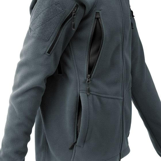 Malha polar Helikon Patriot Mk2 - Shadow Grey/Preto