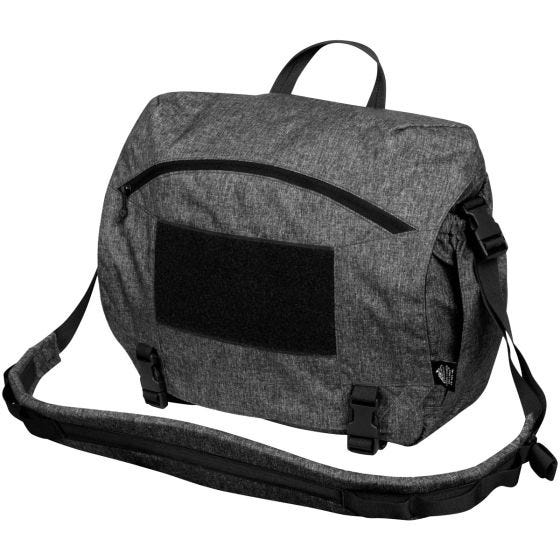 Sacola de Correio Grande Helikon Urban - Melange Black-Grey