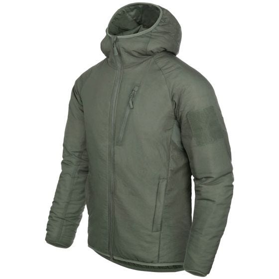 Casaco com Capuz Helikon Wolfhound - Alpha Green