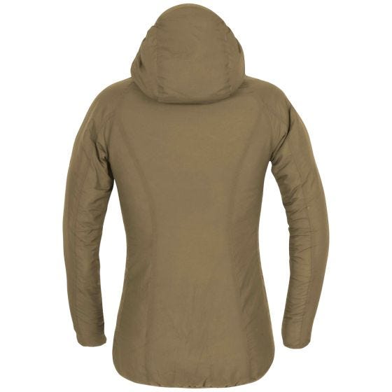 Casaco com Capuz Helikon Wolfhound Mulher - Coyote