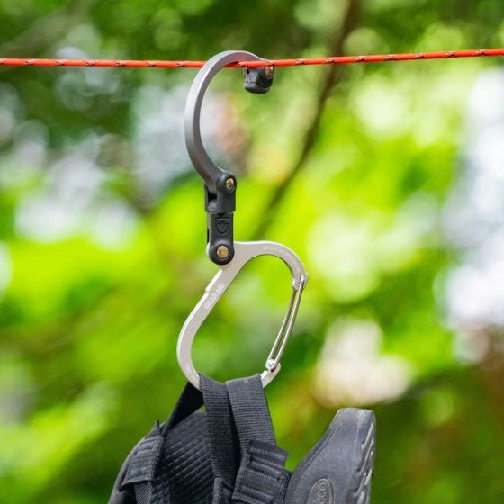 Mosquetão Heroclip Medium Gear - Stealth Black