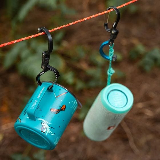 Mosquetão Heroclip Mini Gear - Woodland Hero