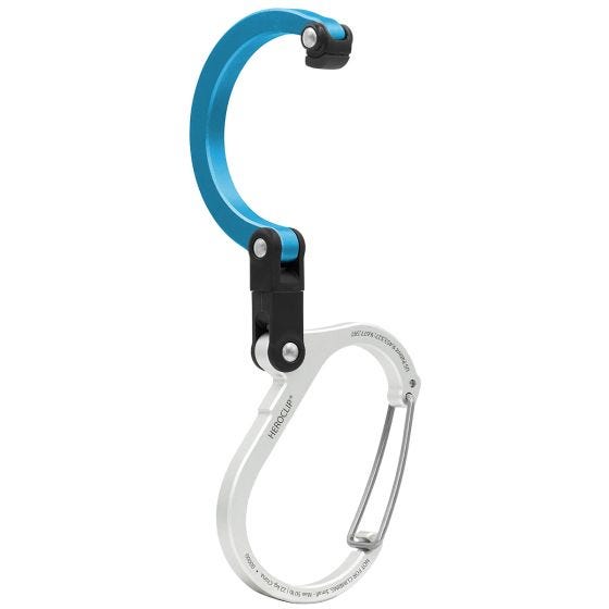 Mosquetão Heroclip Small Gear - Blue Steel