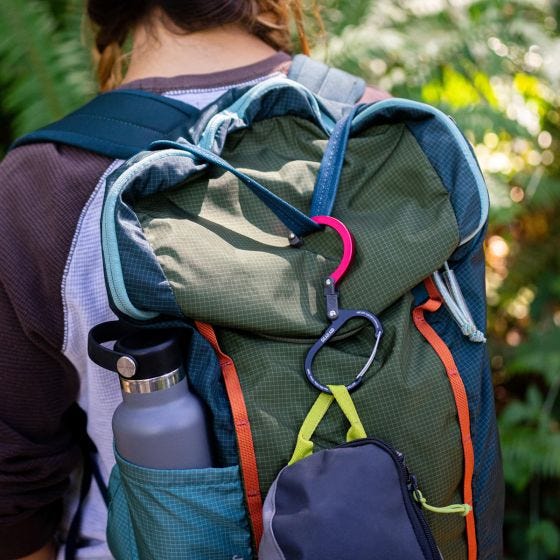 Mosquetão Heroclip Small Gear - Forest Green