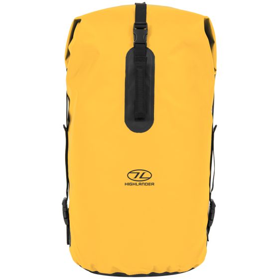 Saco Duffle Impermeável Highlander Troon 70 L - Amarelo