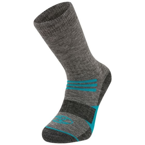 Meias Highlander X-plorer Lã merino - Cinza