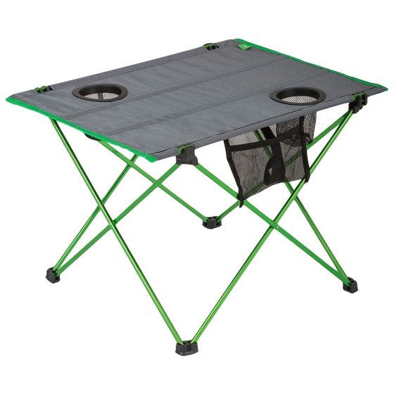 Mesa de campismo dobrável Highlander Ayr - Verde/Cinza