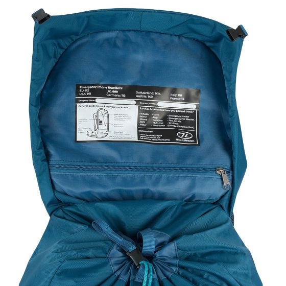 Mochila masculina Highlander Ben Nevis 52 L - Petrol