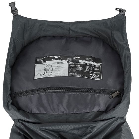 Mochila Feminina Highlander Ben Nevis 65 L - Cinza