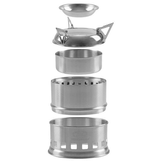 Fogão a lenha Highlander Cabar - Cinza