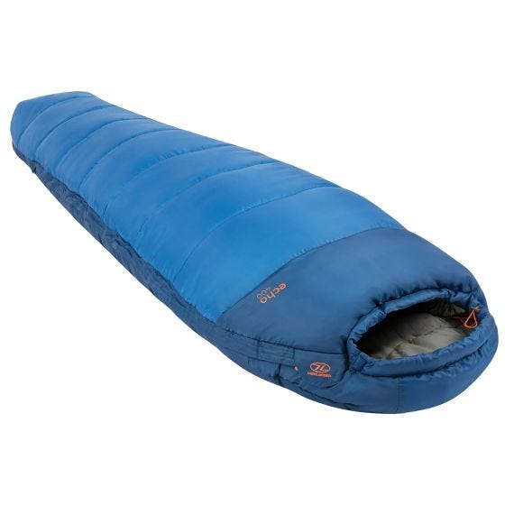 Saco-cama múmia Highlander Echo 400 - Azul