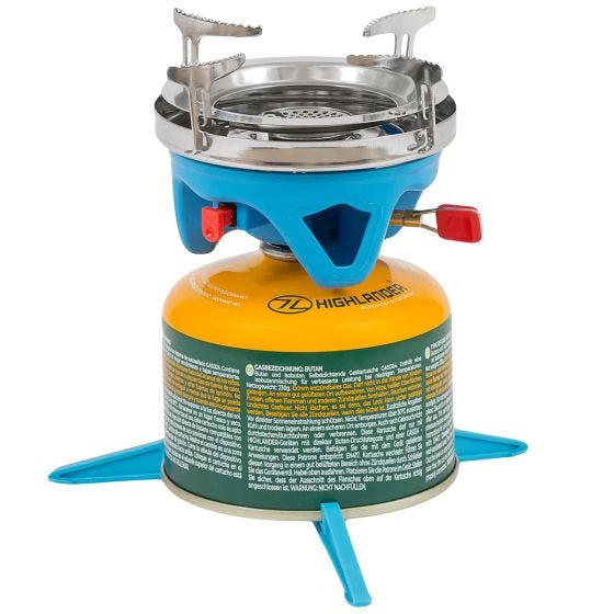 Fogão de sala Highlander Fastboil 3 1.1 L - Azul