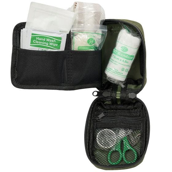 Pacote de Primeiros Socorros Mini Highlander Forces - Verde-Azeitona