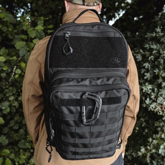 Pacote Highlander Forces Harrier 25 L - Preto