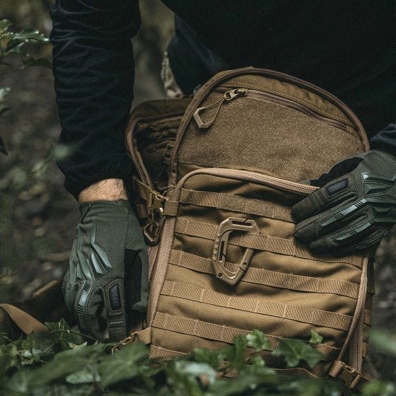 Pacote Highlander Forces Harrier 45 L - Coyote Tan