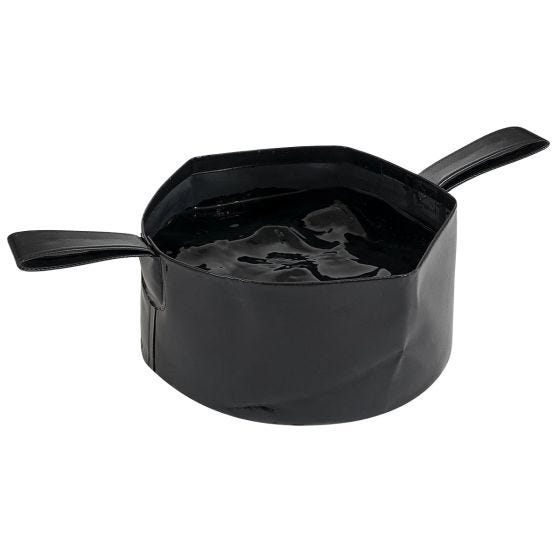 Taça dobrável Highlander PVC 4 L - Preto