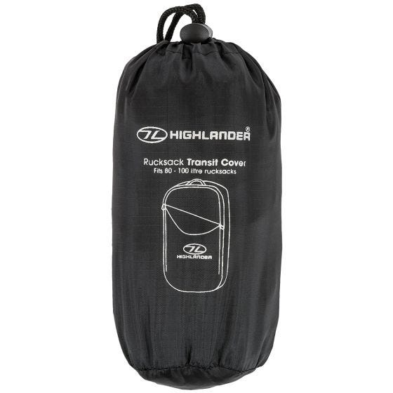 Capa de Proteção de Mochila Highlander - Preto
