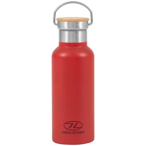 Garrafa de Campismo Highlander 500 ml - Vermelho