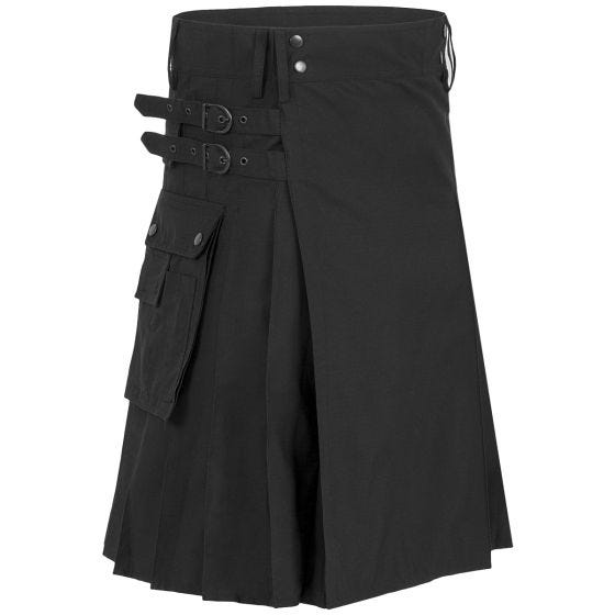 Saia de Combate Highlander - Preto