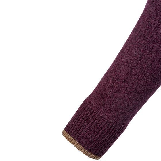 Pulôver com gola de fecho Jack Pyke Ashcombe - Plum