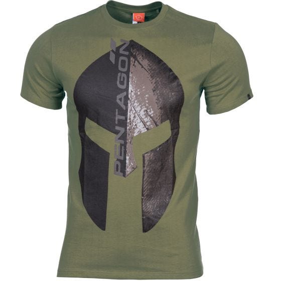 T-Shirt Pentagon Ageron Eternity Verde-Azeitona