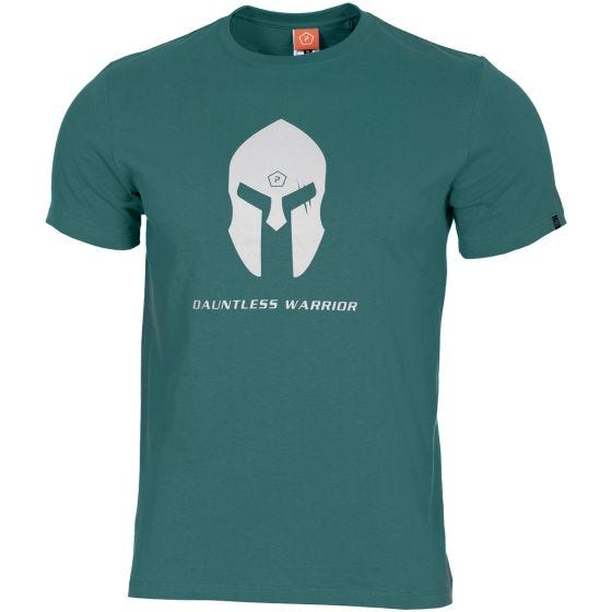 T-Shirt Pentagon Ageron Spartan Helmet Petrol Blue