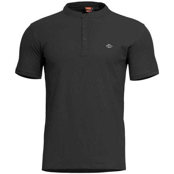 Pólo Henley Pentagon Levantes Preto