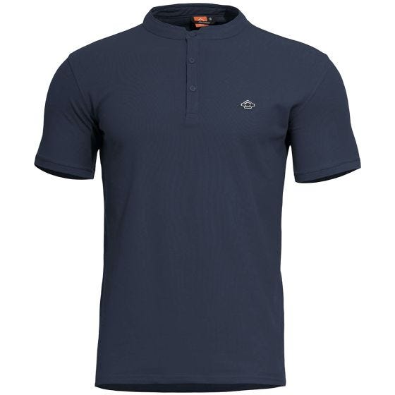 Pólo Henley Pentagon Levantes Navy Blue