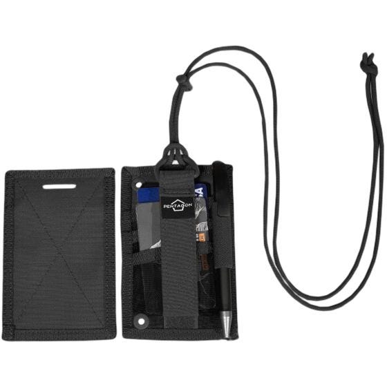 Carteira Pentagon ID Card Holder - Preto