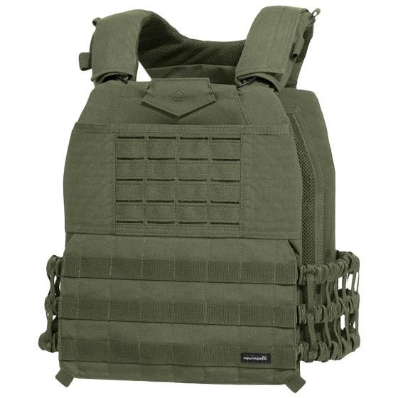 Colete Tático Pentagon Milon - Verde-Azeitona