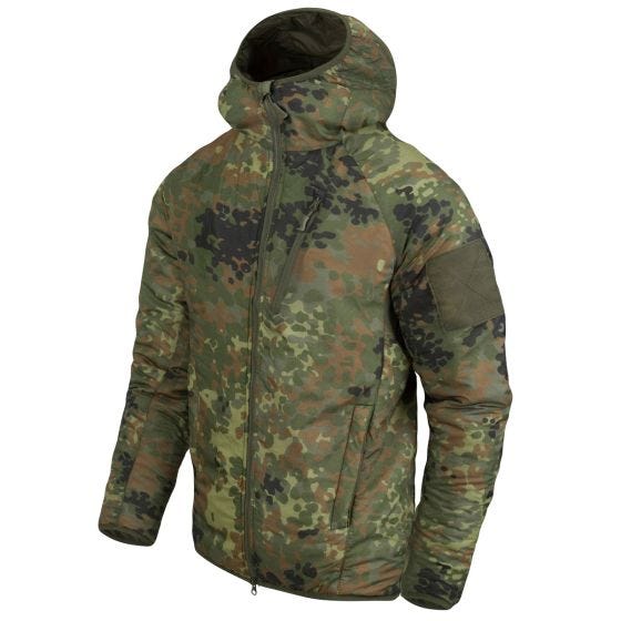 Casaco com Capuz Helikon Wolfhound - Flecktarn