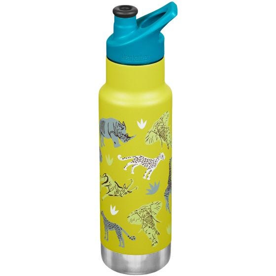 Termo com sistema de vácuo Klean Kanteen Kid Kanteen 355ml Classic - Safari