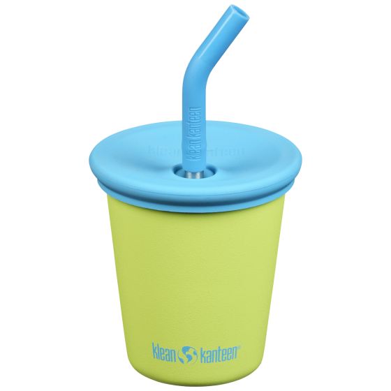 Caneca Klean Kanteen Kids 295ml w/Straw Lid - Juicy Pear