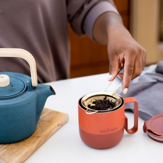 Caneca termica Klean Kanteen Rise 399ml - Autumn Glaze